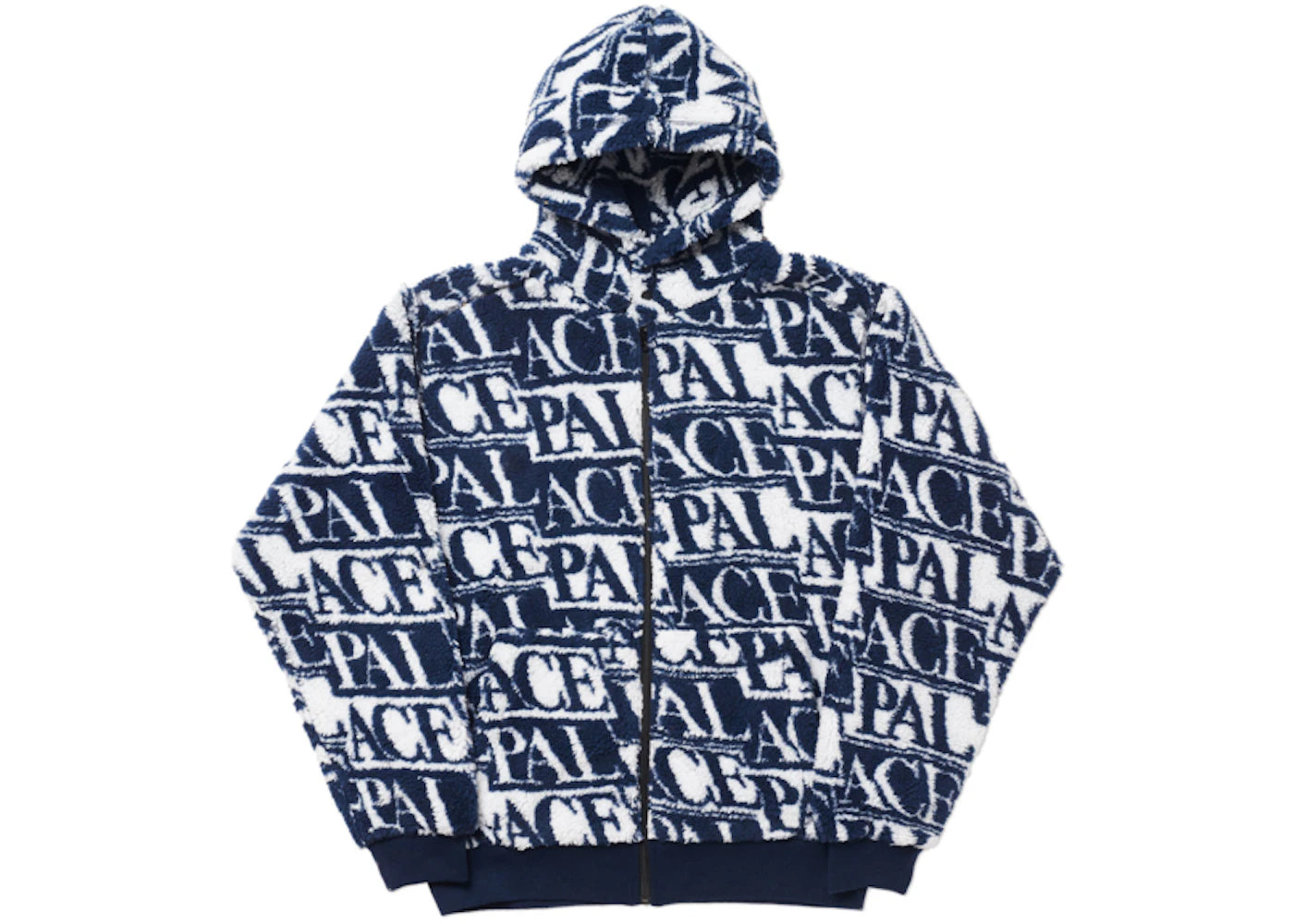 Palace J-Ard Fleece Jacket Navy/White