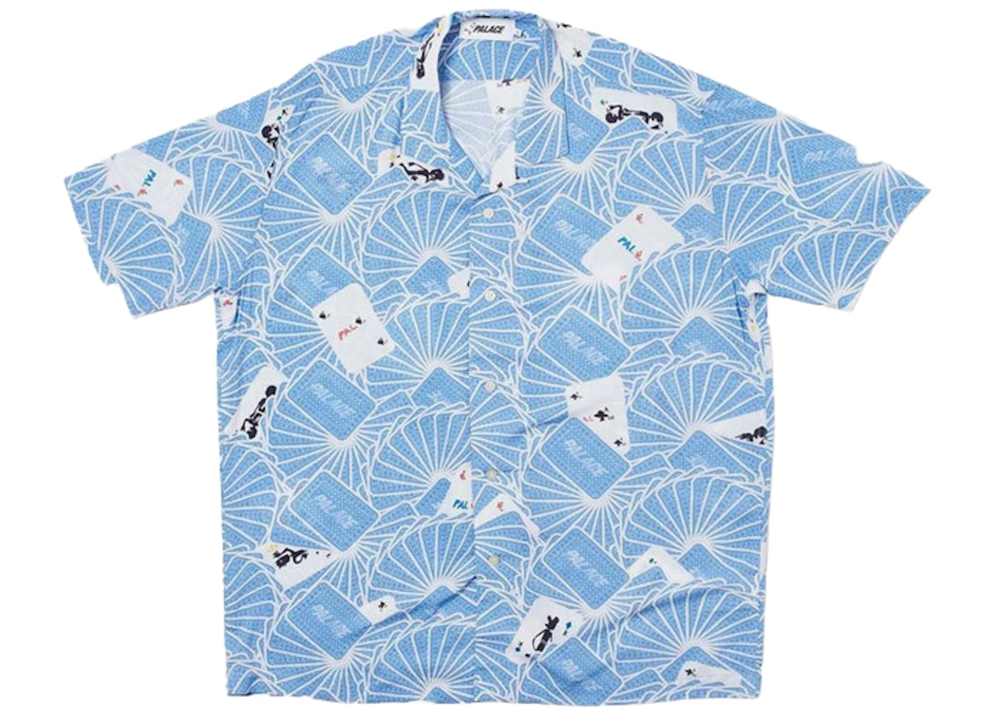 Palace JCDC Cards Shirt Blue