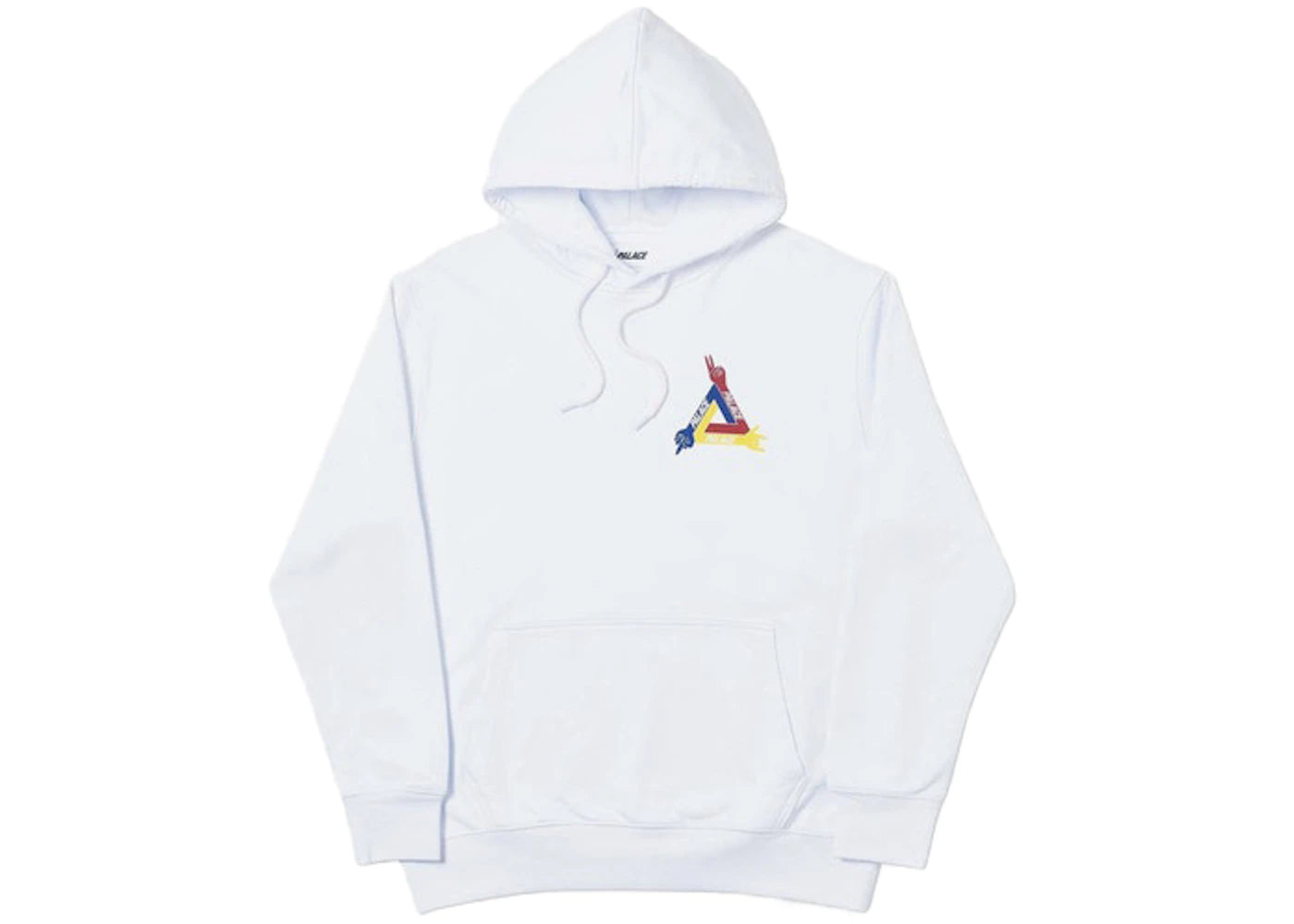 Palace JCDC Hood White