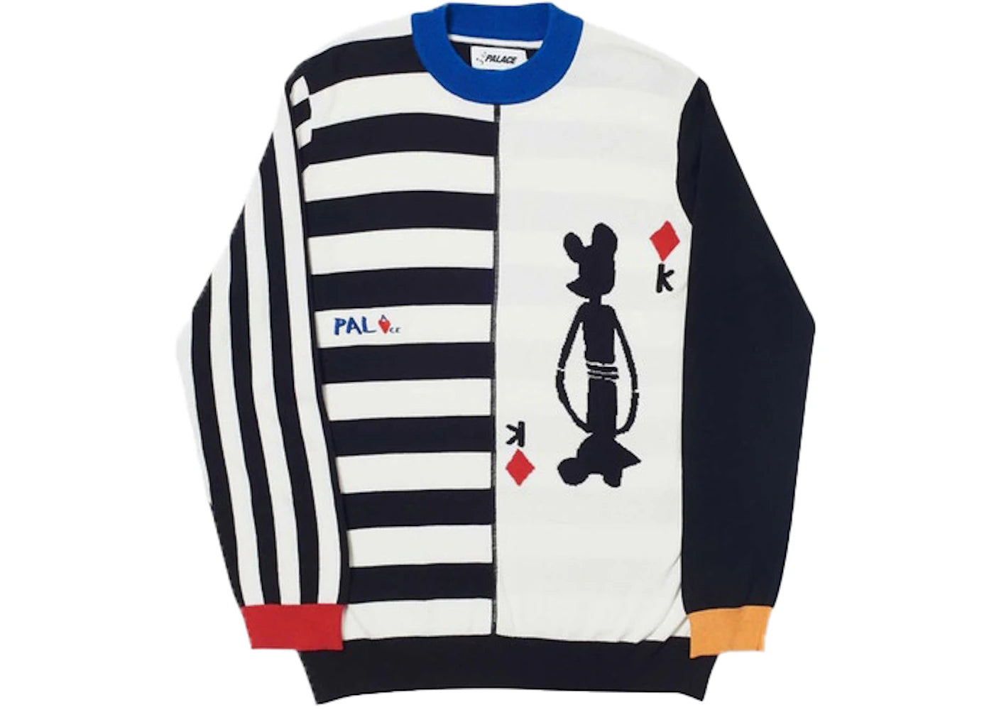 Palace JCDC Sweater White/Black