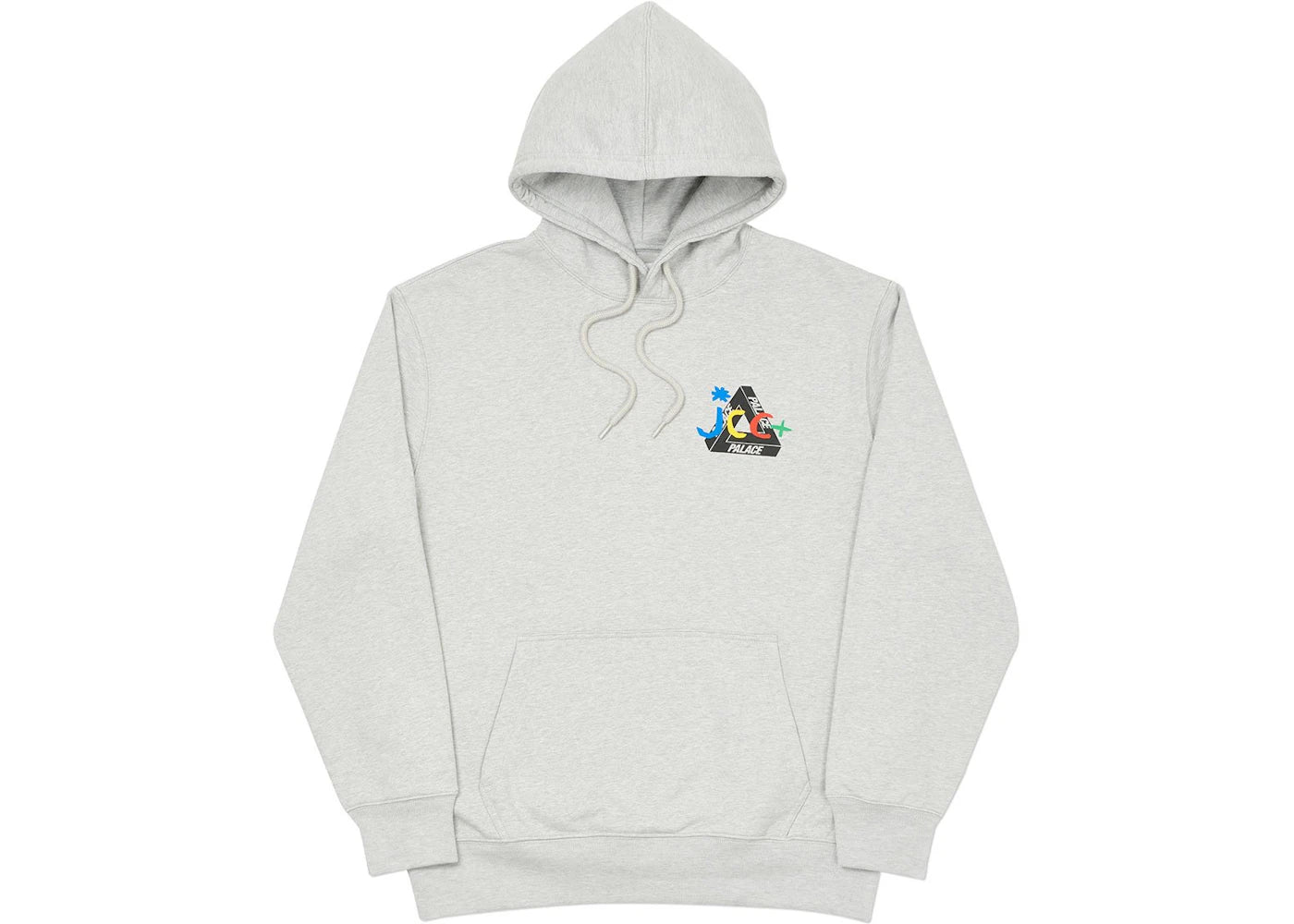 Palace JCDC2 Hood Grey Marl