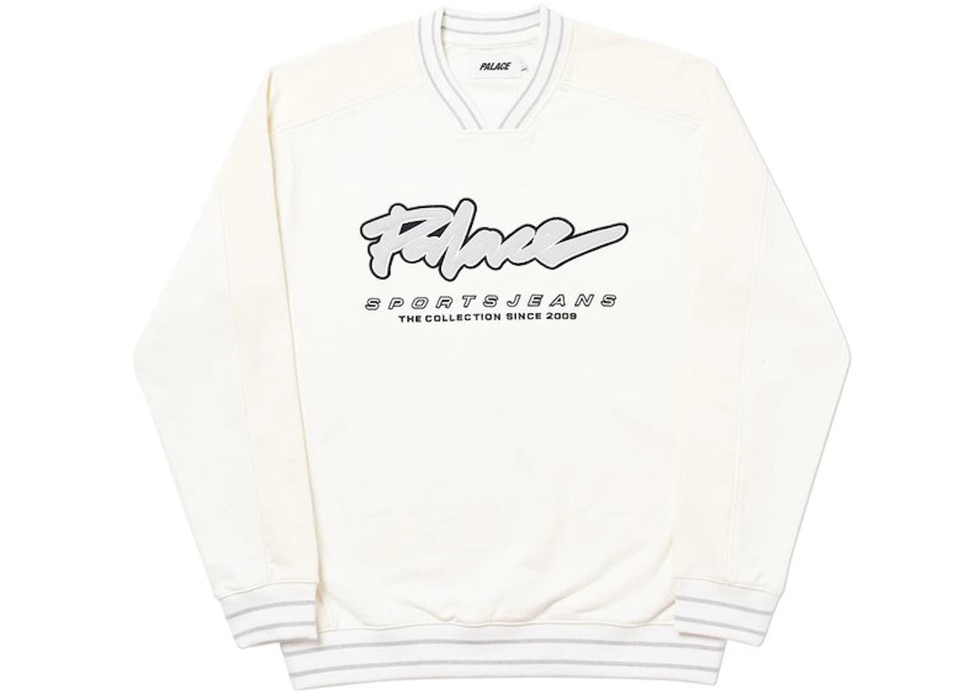 Palace Jeanius Crew White