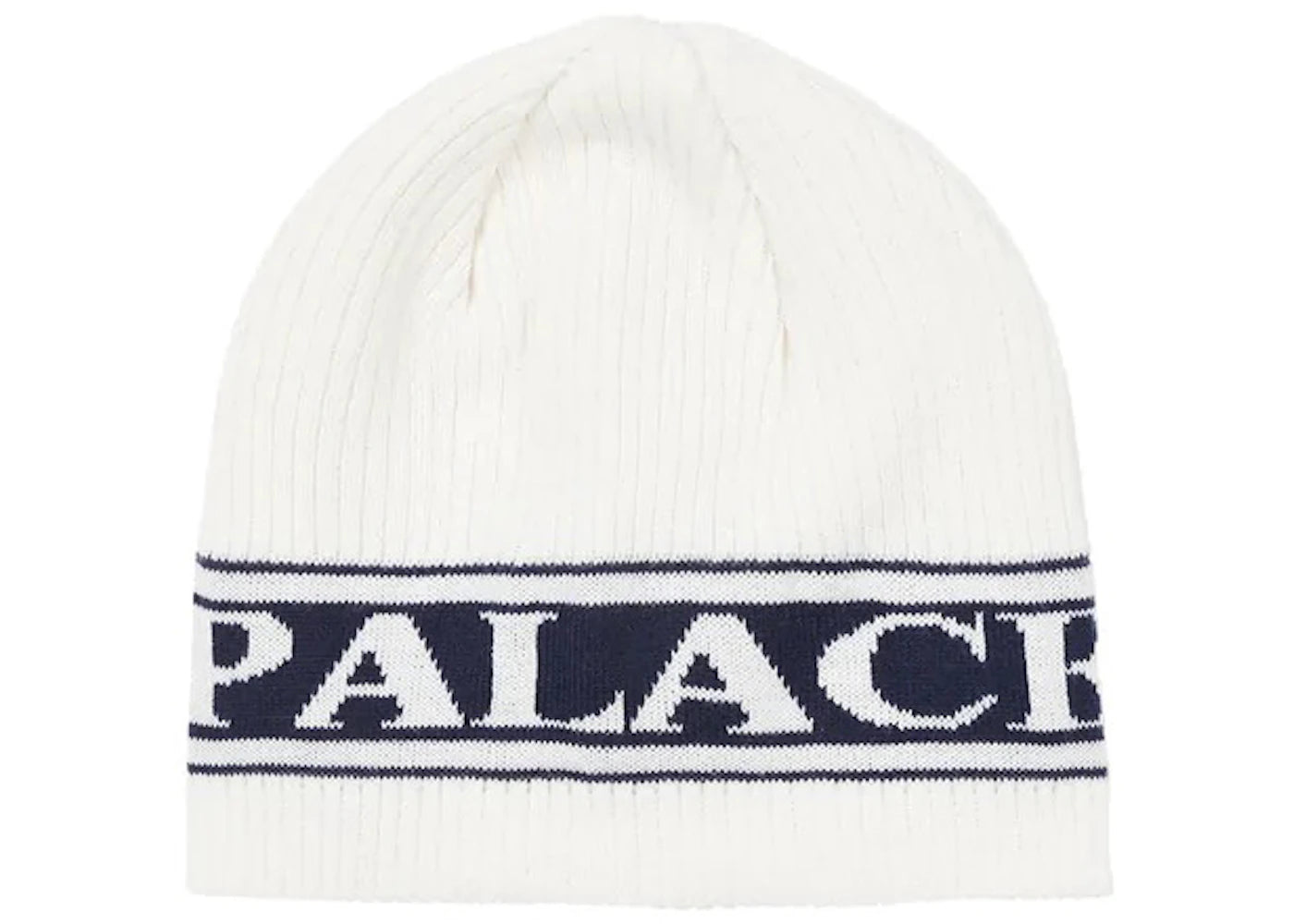 Palace Jeans Nein Cuff Beanie White