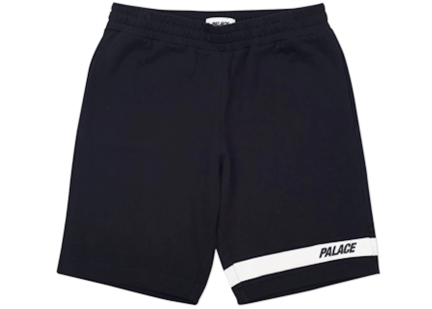 Palace Jersey Drill Shorts Black/White