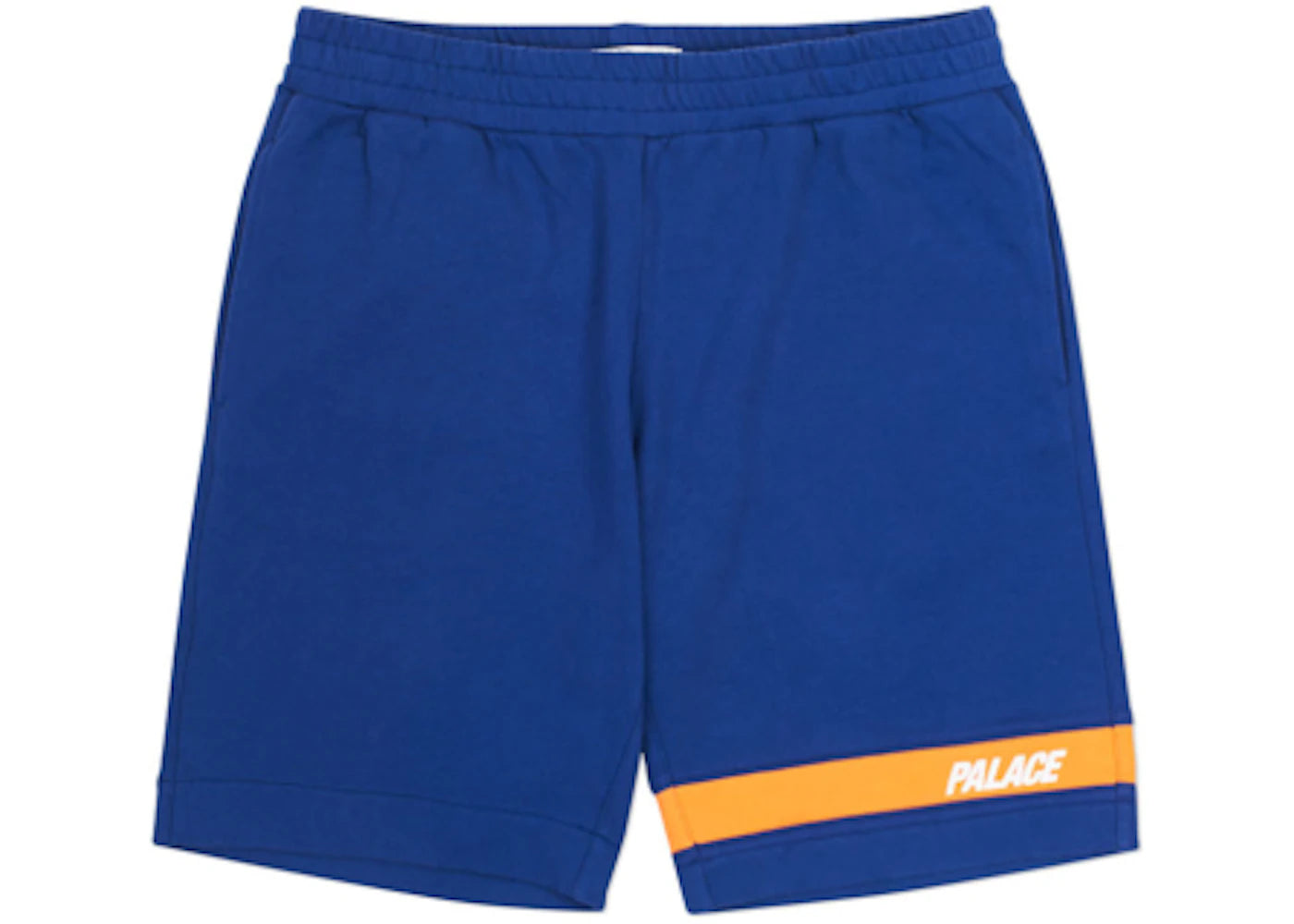 Palace Jersey Drill Shorts Blue/Orange