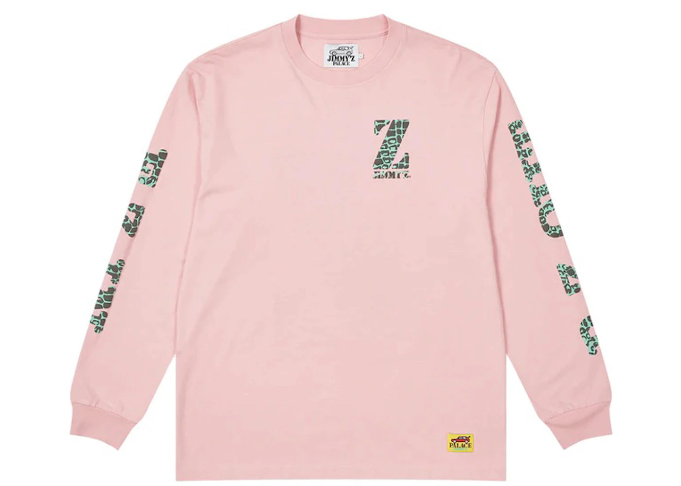 Palace Jimmy'z Washed Longsleeve Pink