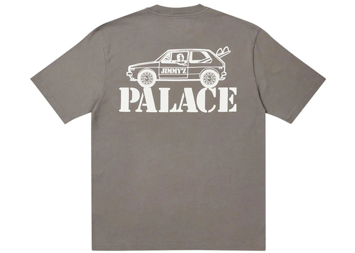 Palace Jimmy'z Washed T-shirt Grey