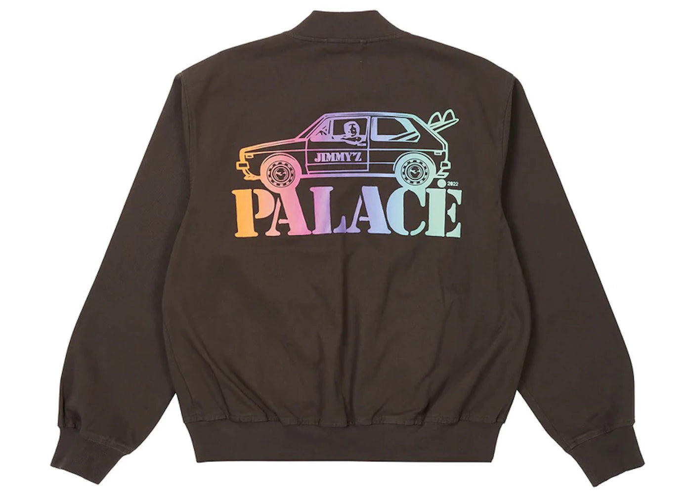 Palace Jimmy'z Washed Twill Bomber Grey