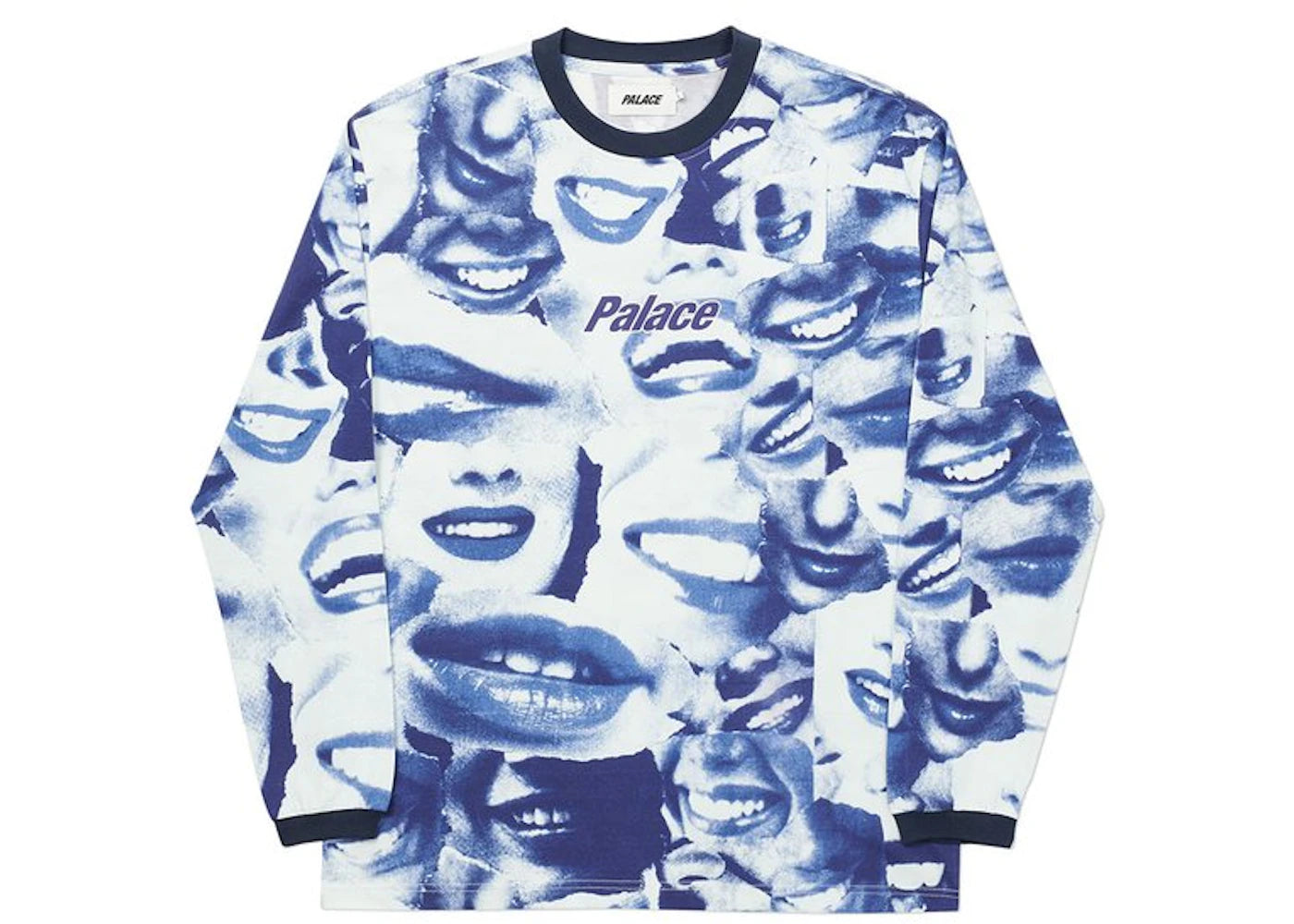 Palace John & Molly Mouf Longsleeve Blue