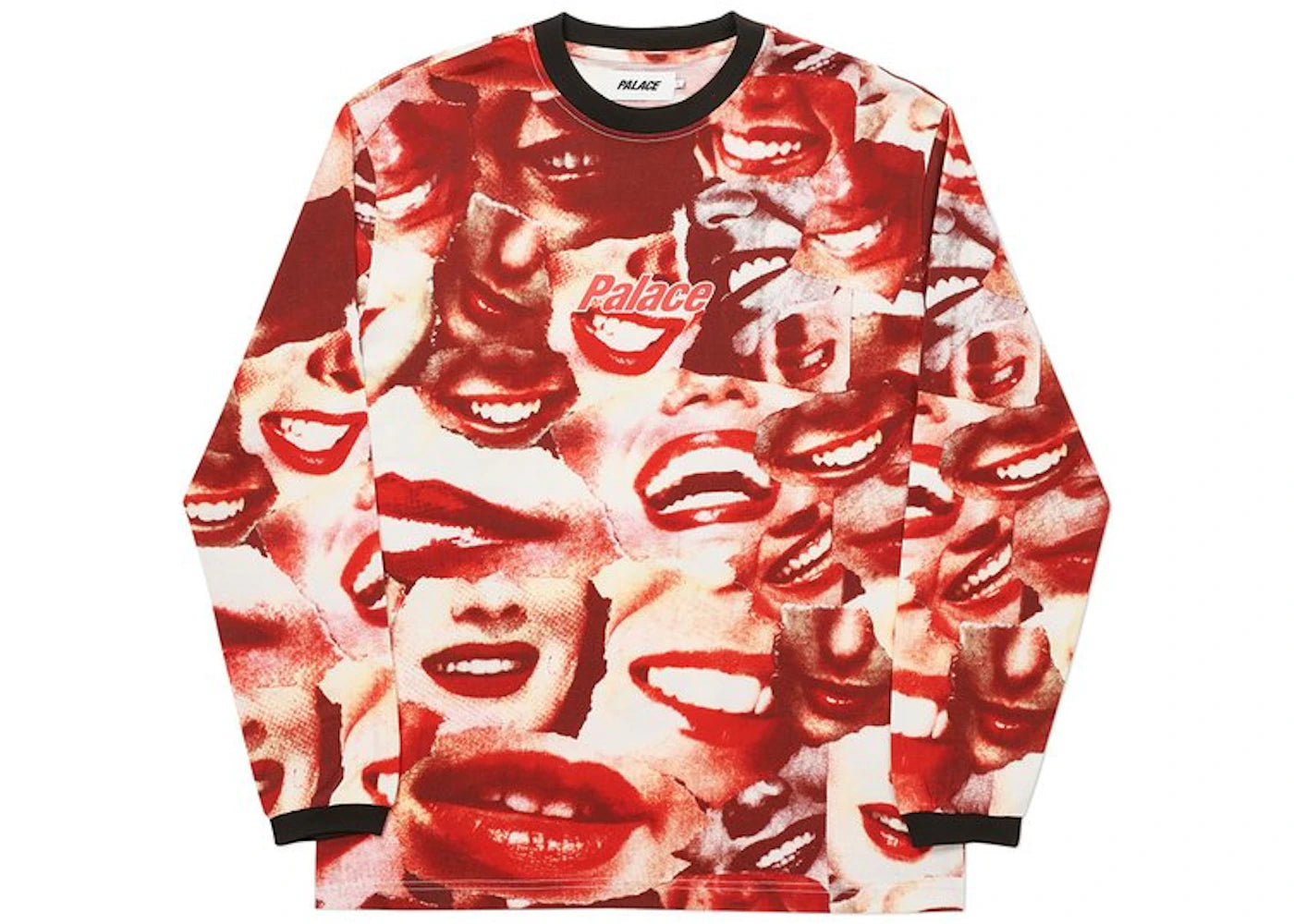 Palace John & Molly Mouf Longsleeve Red