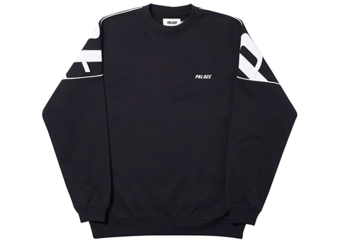 Palace Jumbo Drop Crew Black