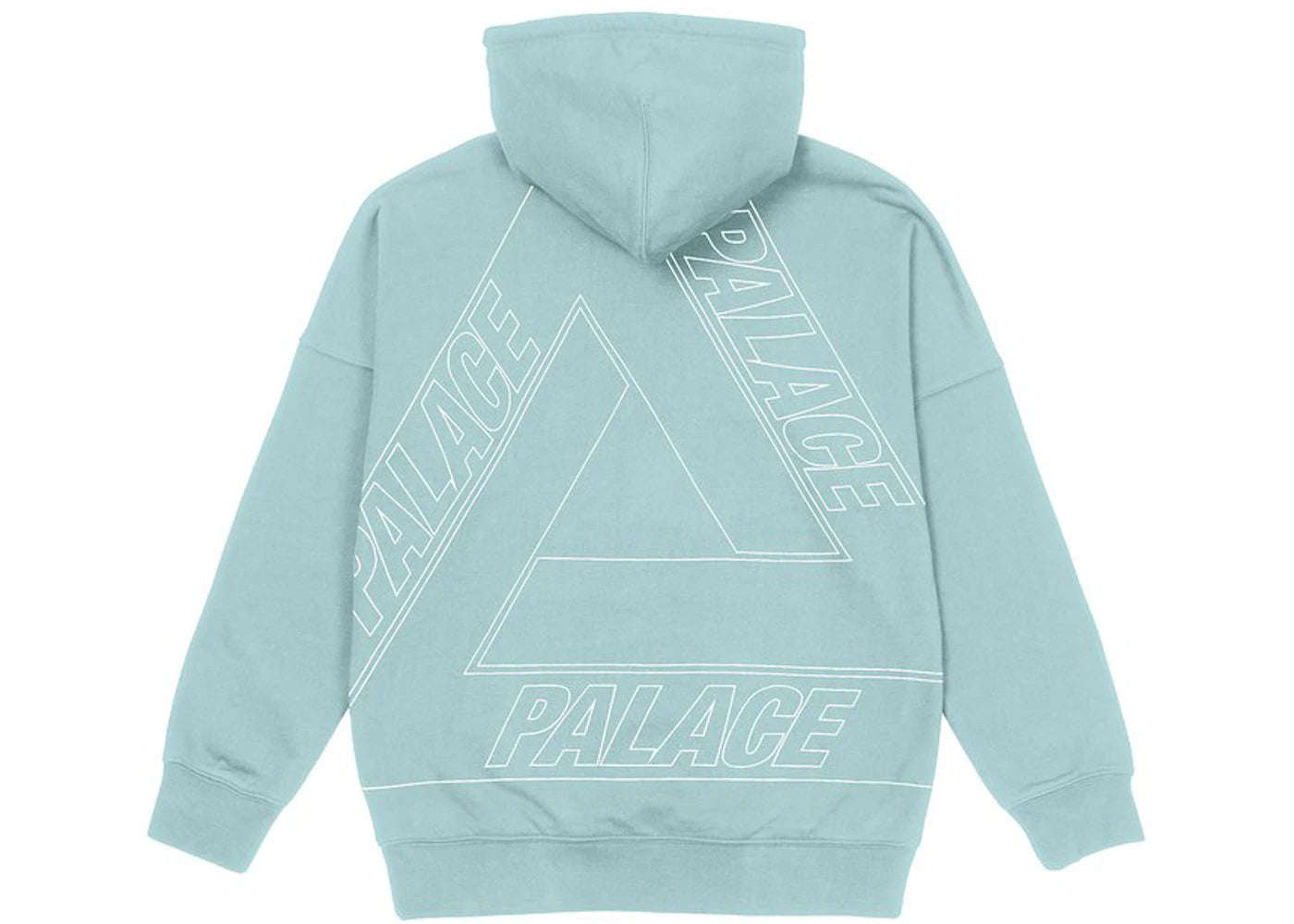 Palace Jumbo Tri-Ferg Drop Shoulder Hood Green