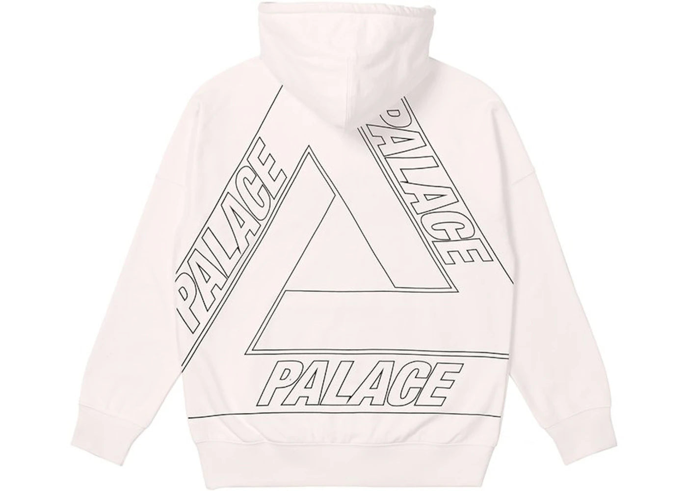 Palace Jumbo Tri-Ferg Drop Shoulder Hood Pink