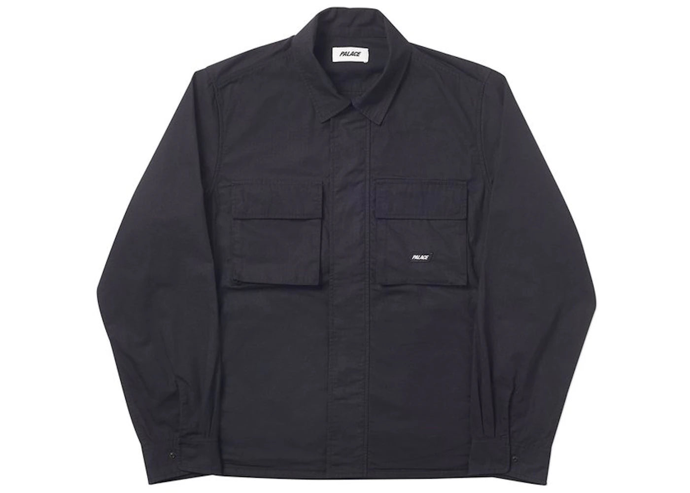 Palace Jungle Zip Shirt Black