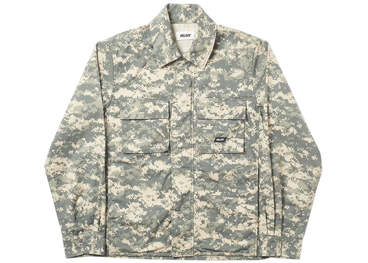 Palace Jungle Zip Shirt Digi Camo