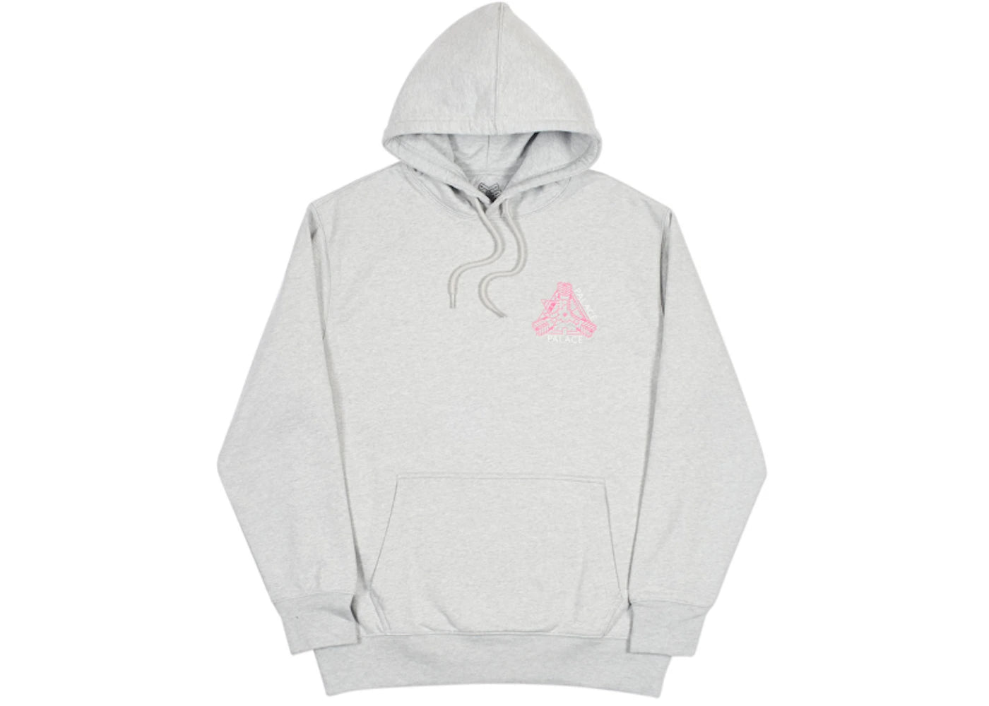 Palace K Head Hood Grey Marl