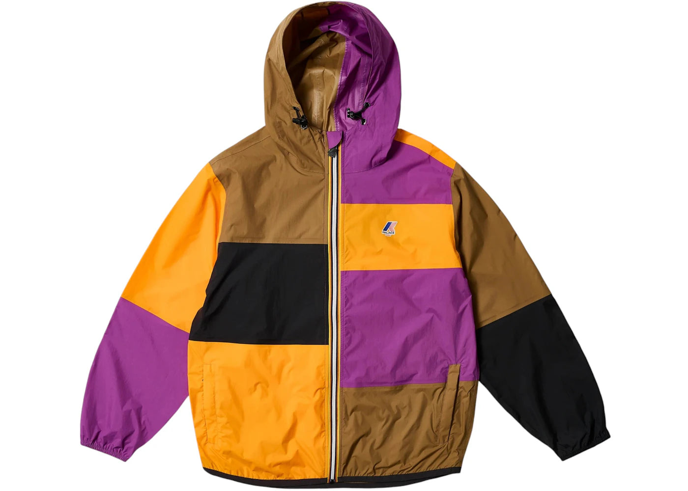 Palace K-Way Le Vrai 4.0 Claude Packable Jacket Multi/Purple/Orange
