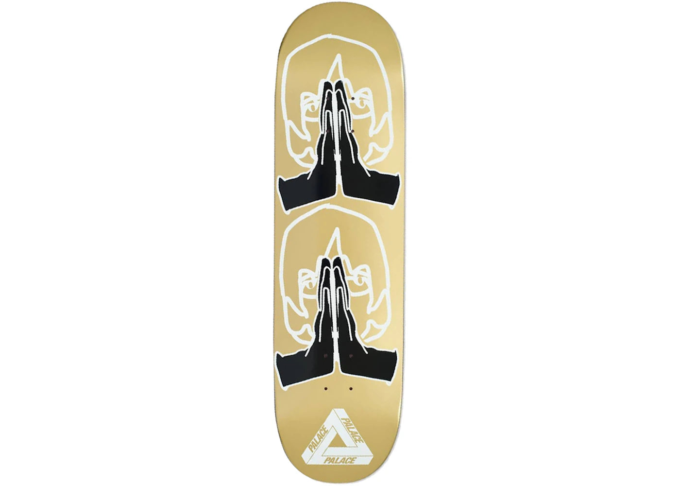 Palace Knight II Skateboard Deck Gold