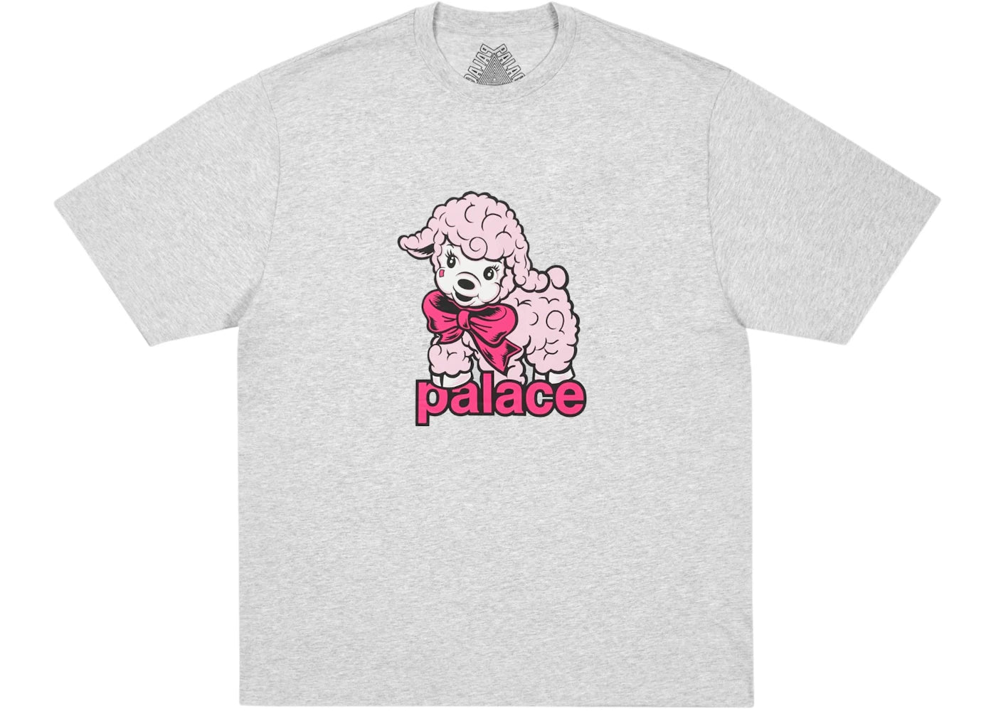 Palace Lamb T-Shirt Grey Marl
