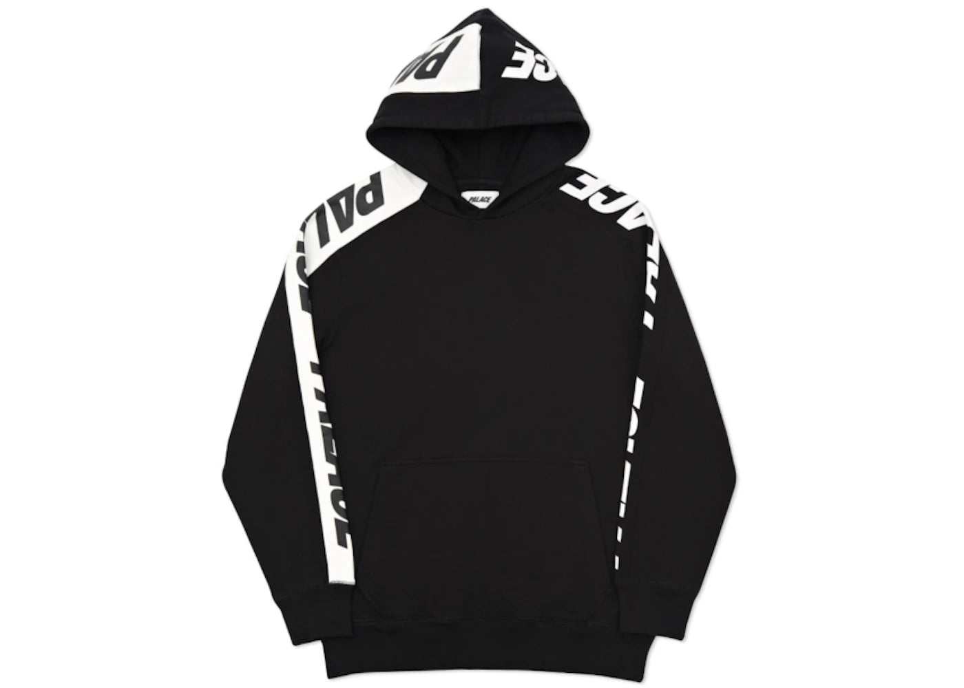 Palace Large Up Hood Black