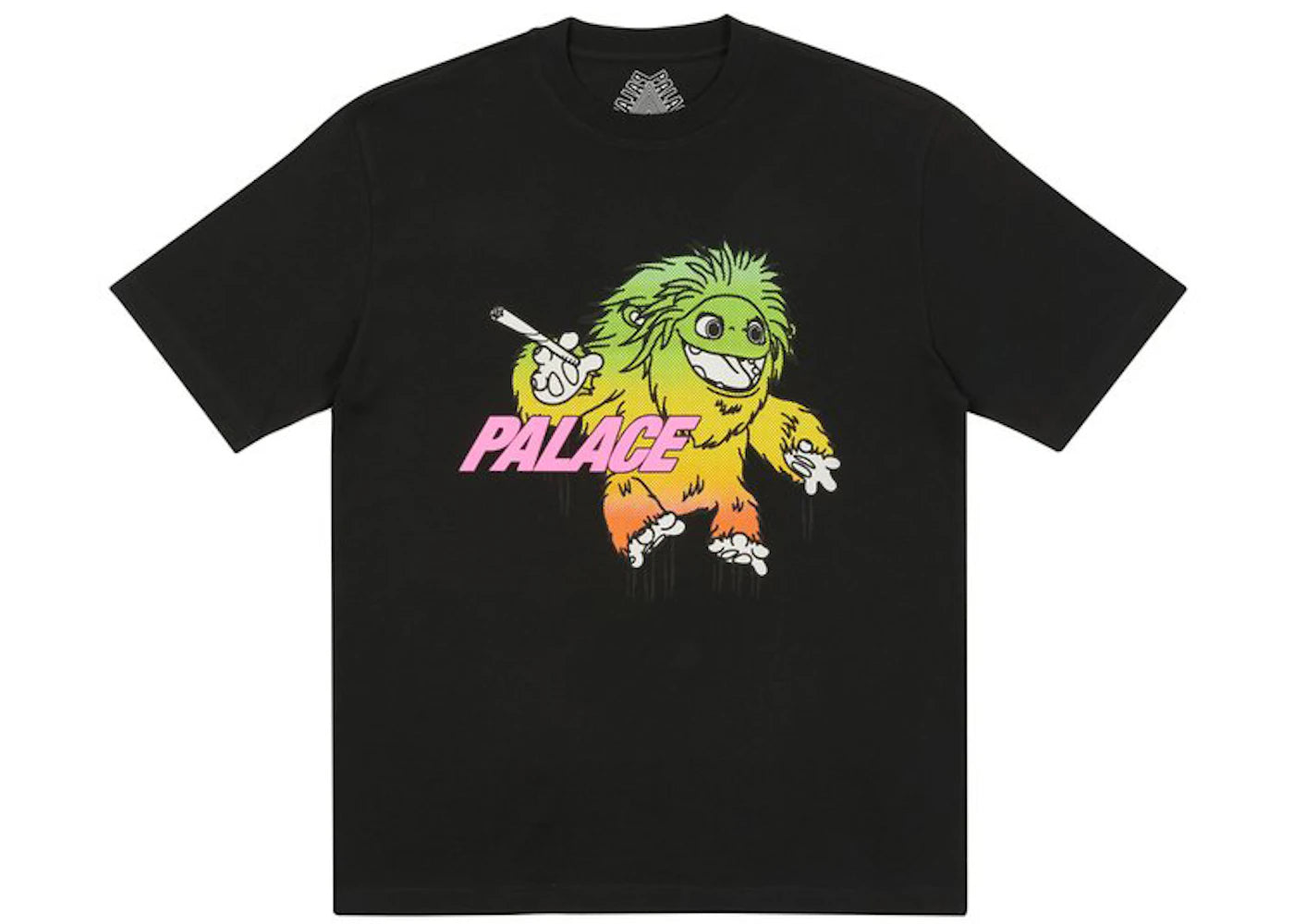 Palace Large Up T-shirt (FW21) Black