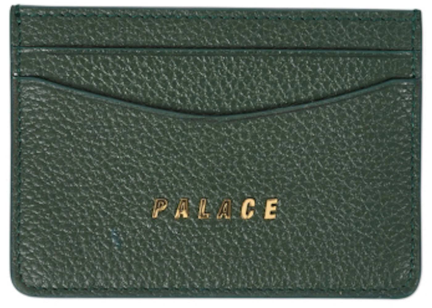 Palace Leather Card Holder Dark Green