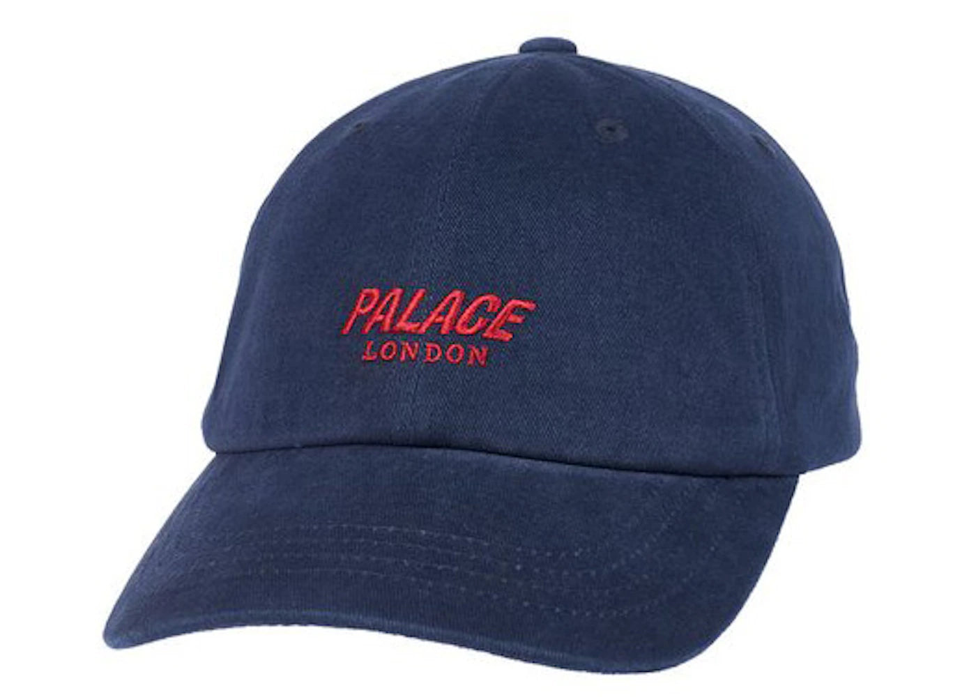 Palace Leather Strap 6-Panel Navy