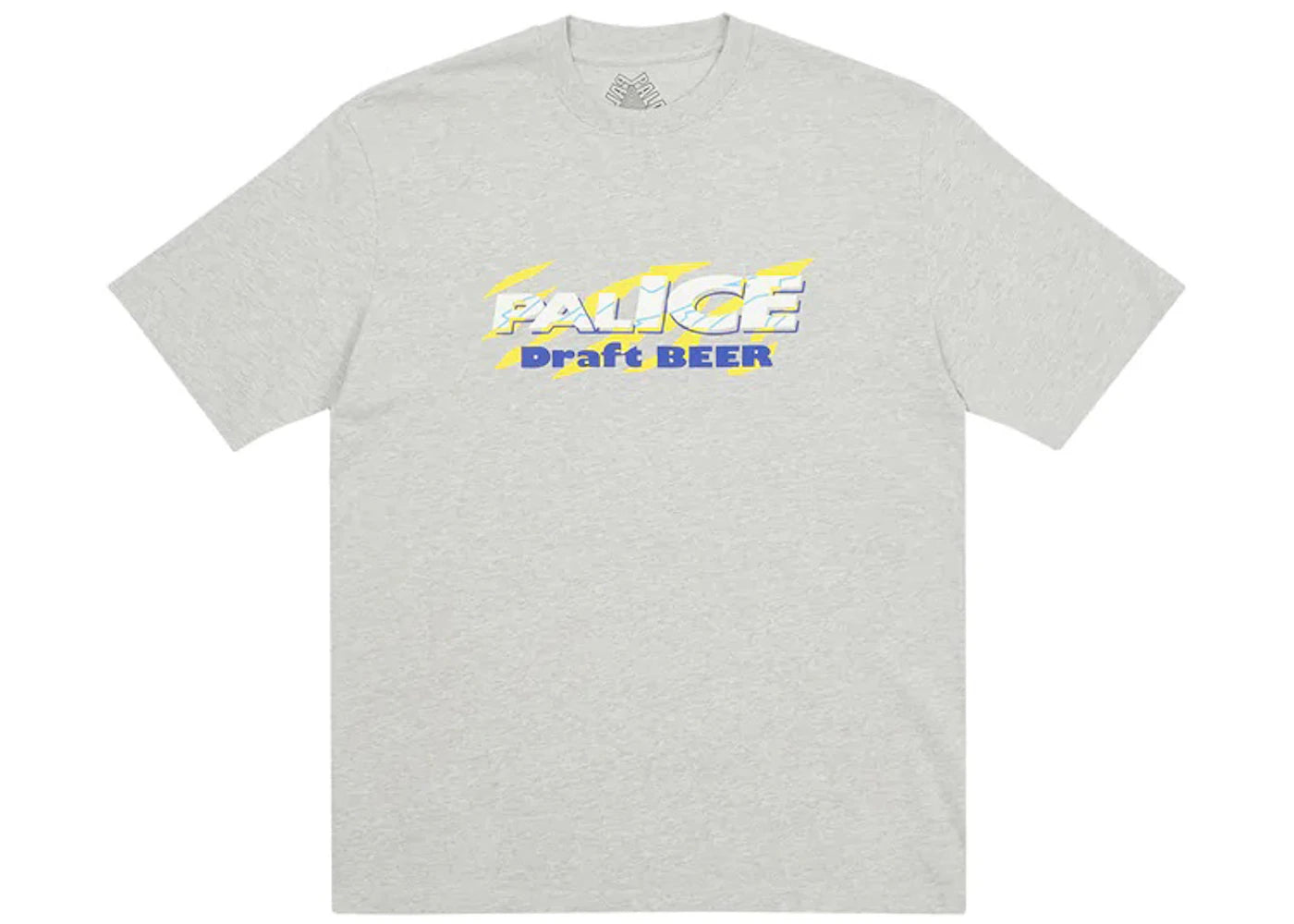 Palace Light Beer T-shirt Grey Marl