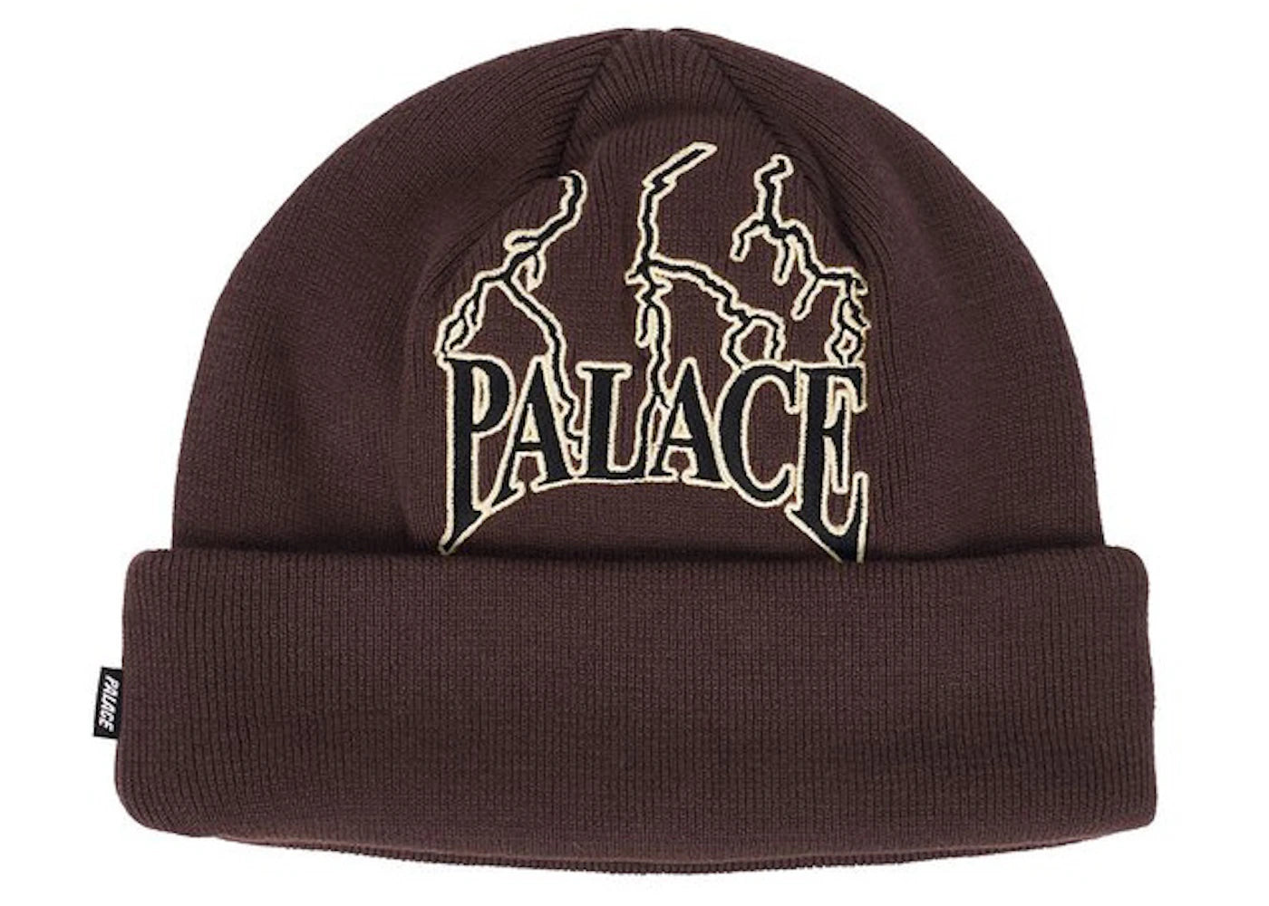 Palace Lightning Speed Beanie Brown