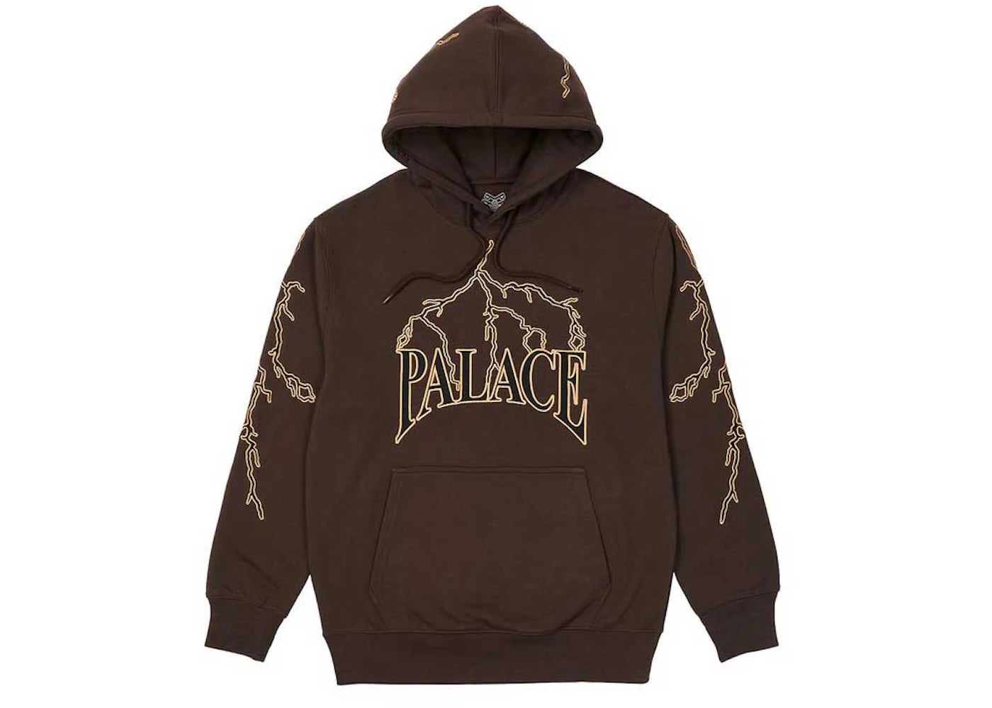 Palace Lightning Speed Hood Brown