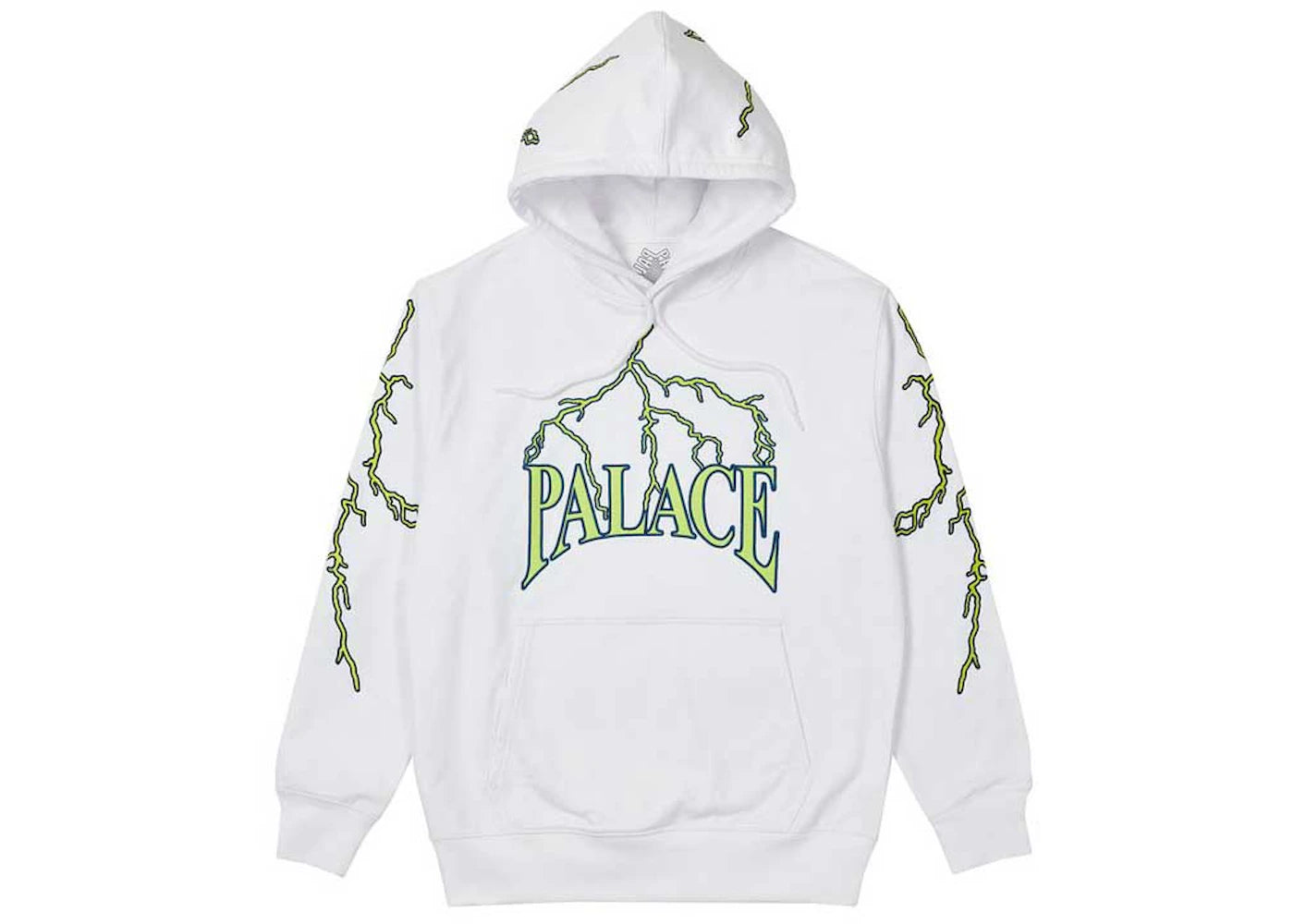 Palace Lightning Speed Hood White