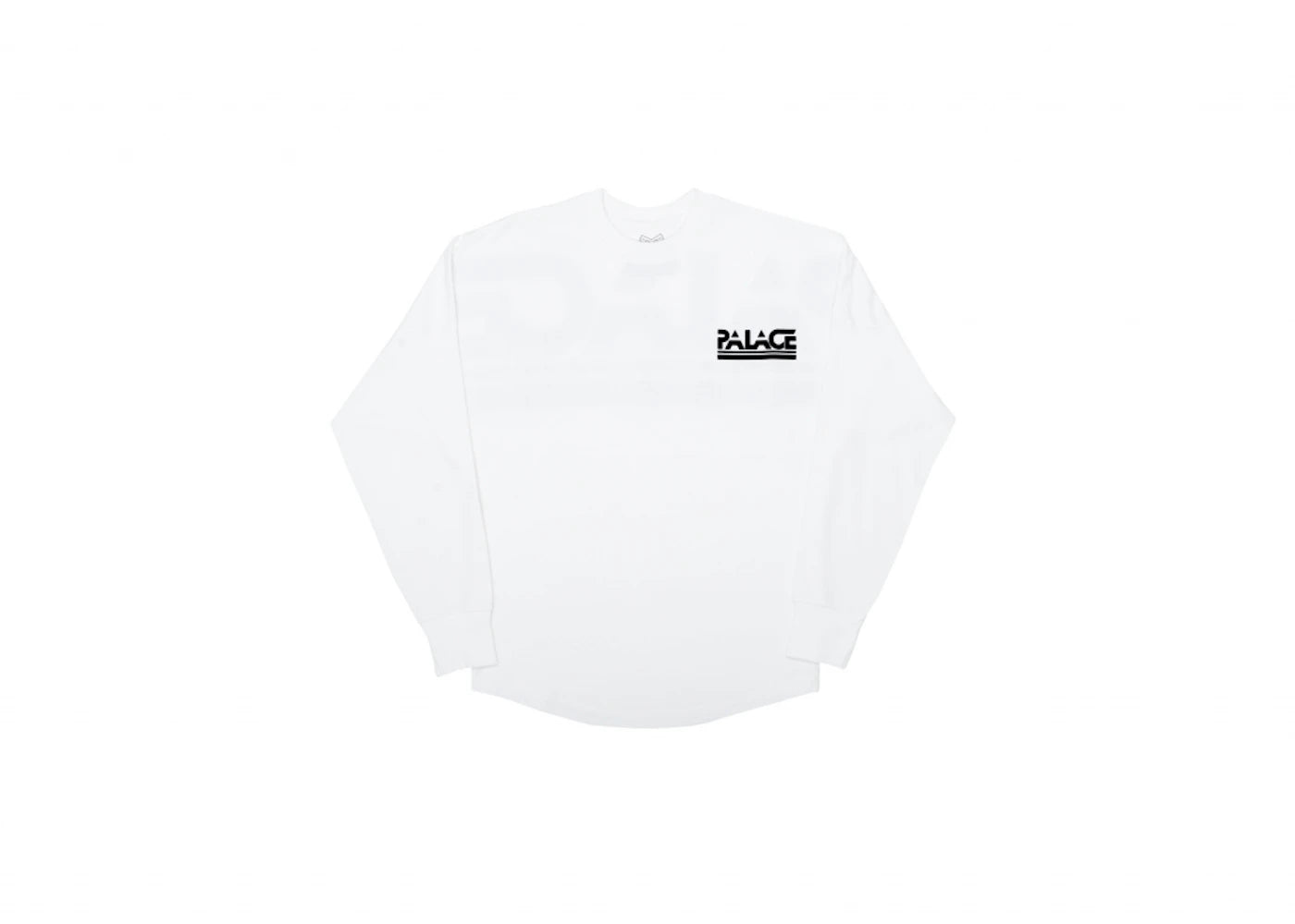 Palace Lightweight Crew White