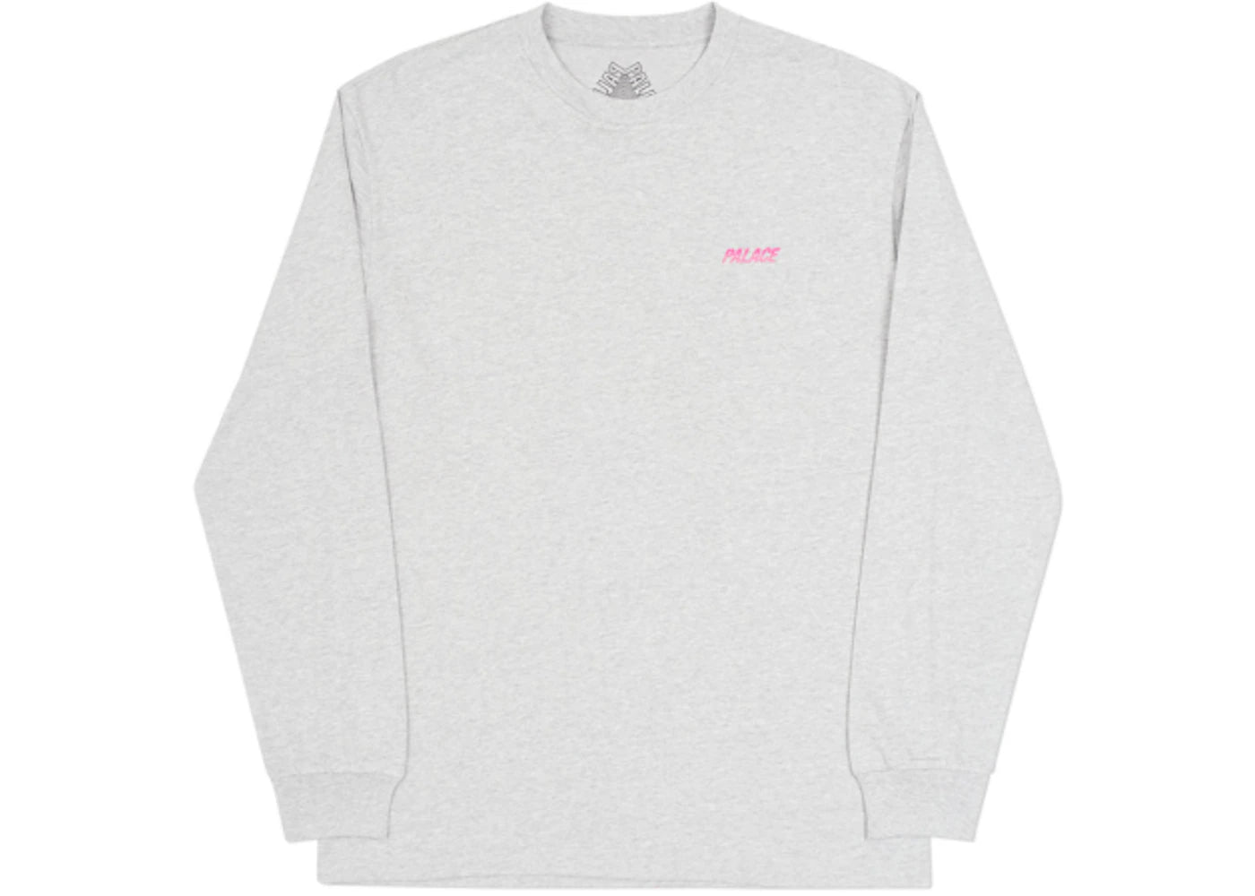 Palace Line Stripe Longsleeve Grey