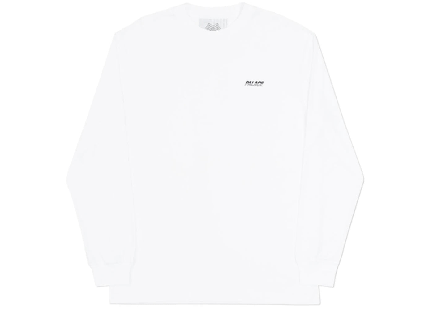 Palace Line Stripe Longsleeve White