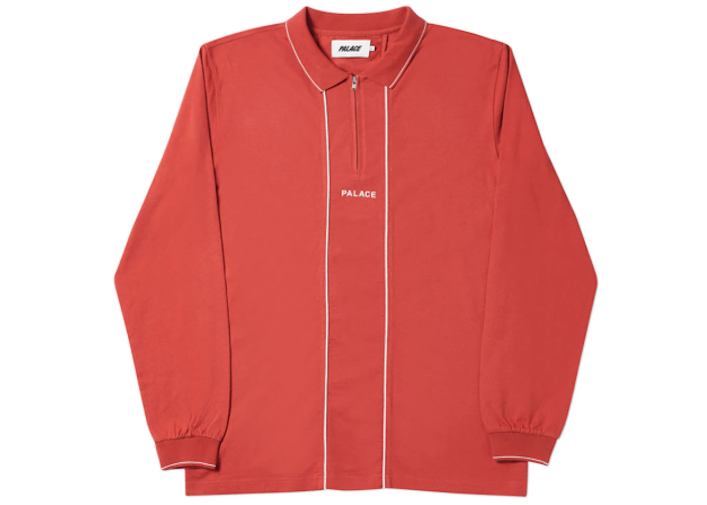 Palace Liner Longsleeve Polo Red