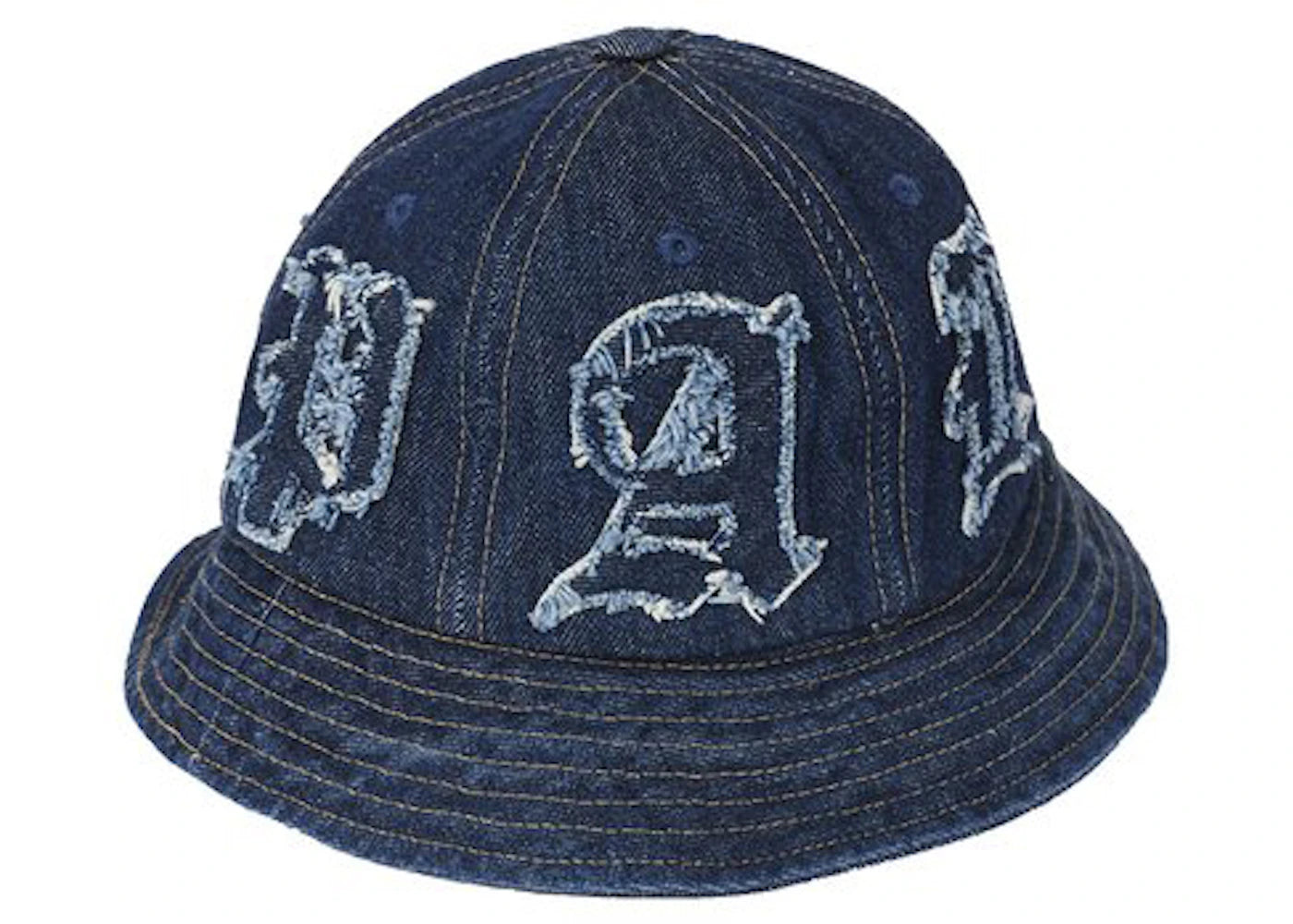Palace Lique Denim Bucket Hat Stone Wash