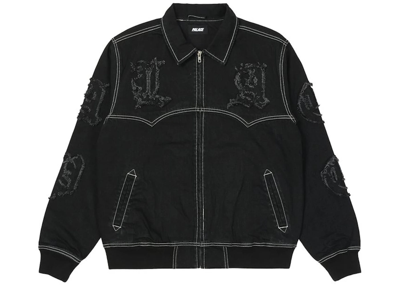 Palace Lique Denim Jacket Black