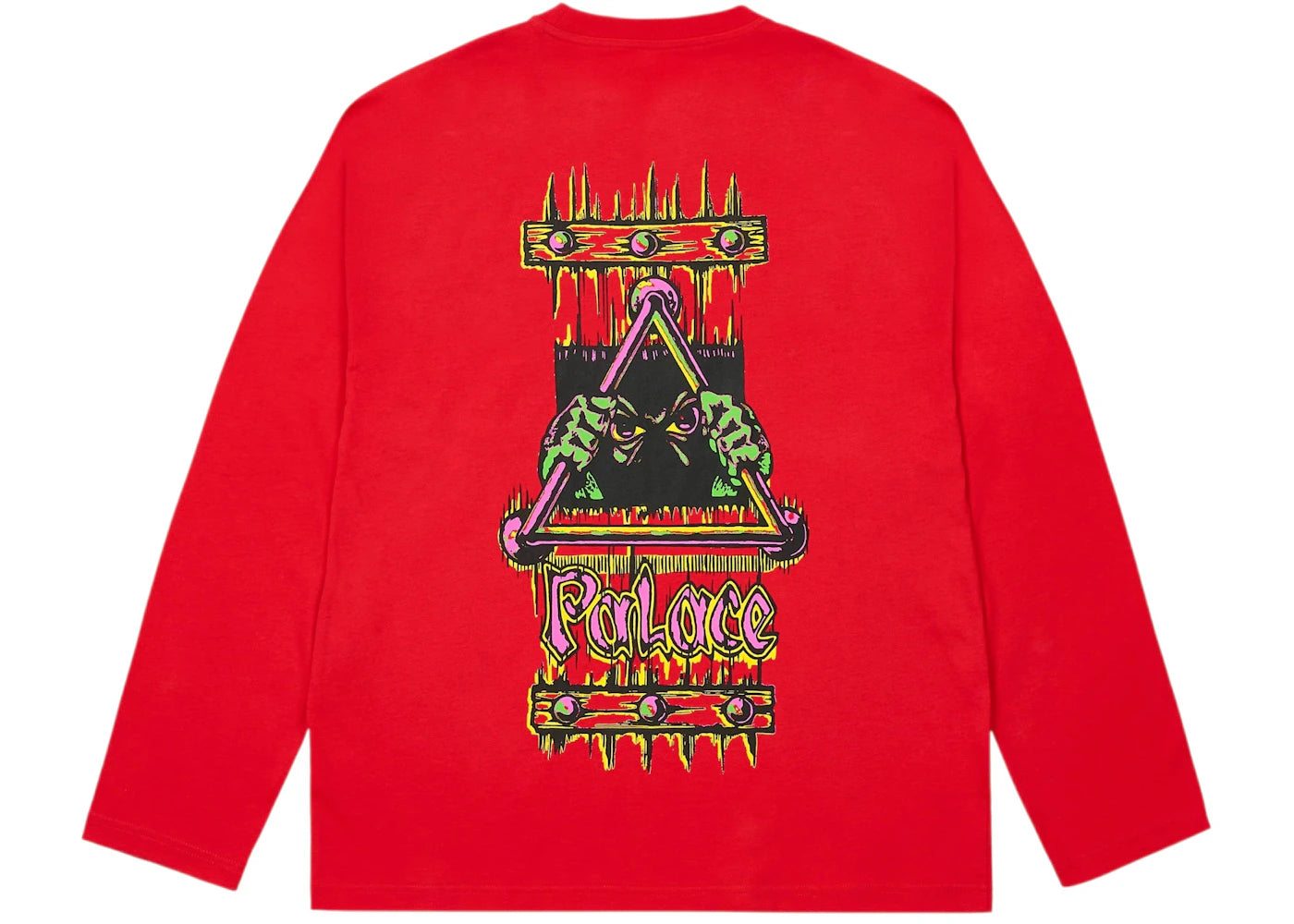 Palace Lock In Longsleeve Truest Red
