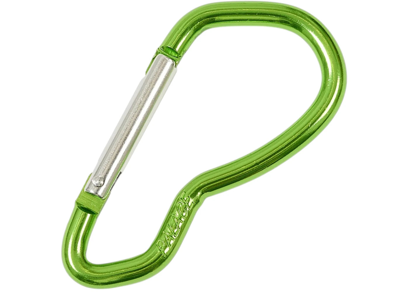 Palace Logo Carabiner Lime Green