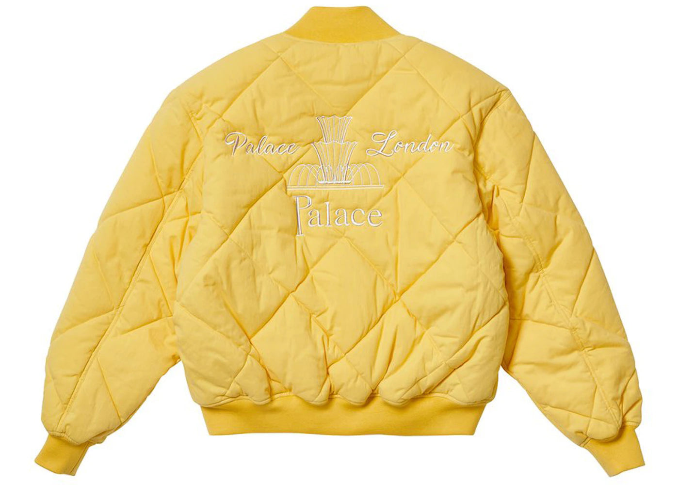 Palace London Diamond Bomber Yellow