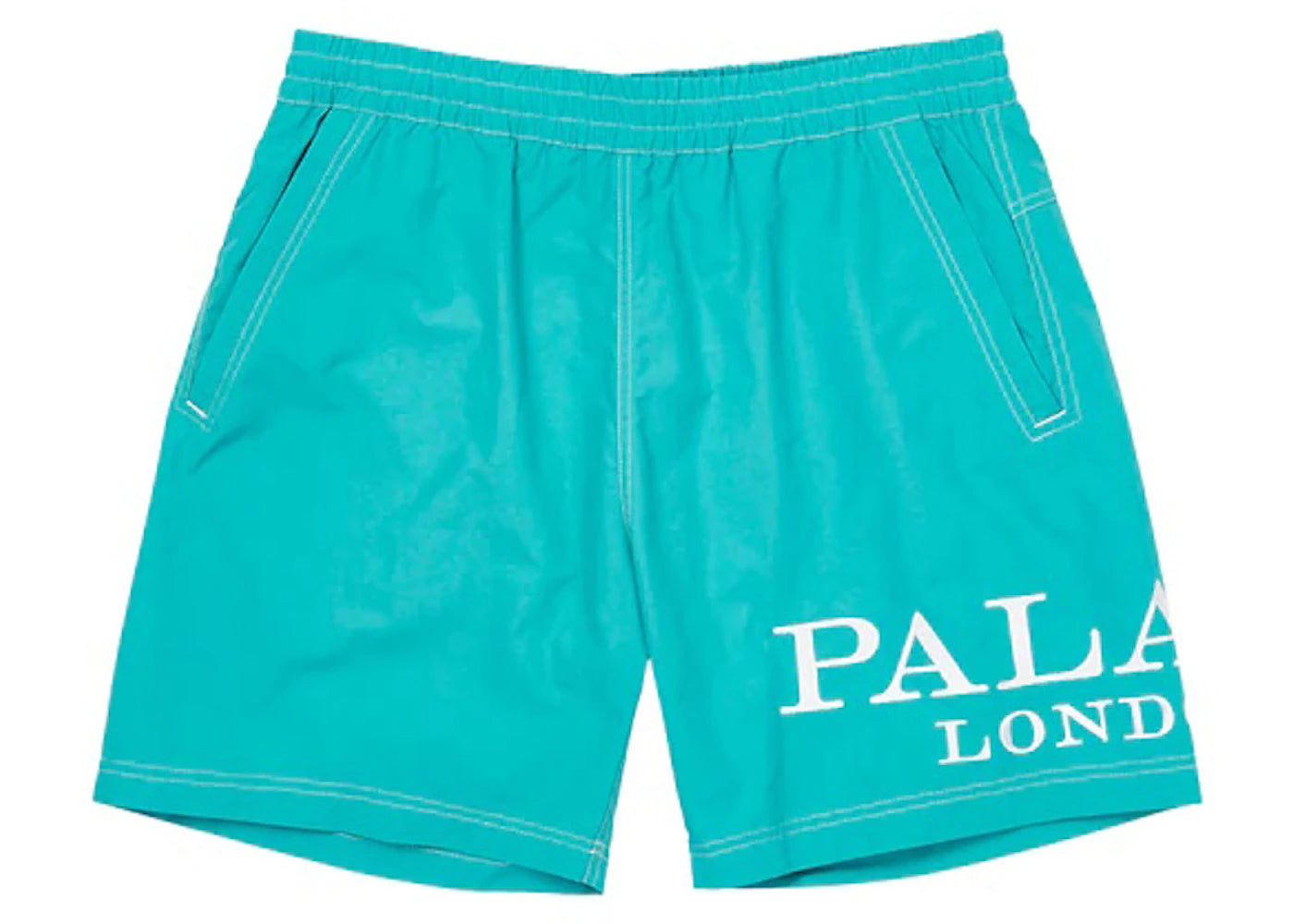 Palace London Swim Shorts Teal