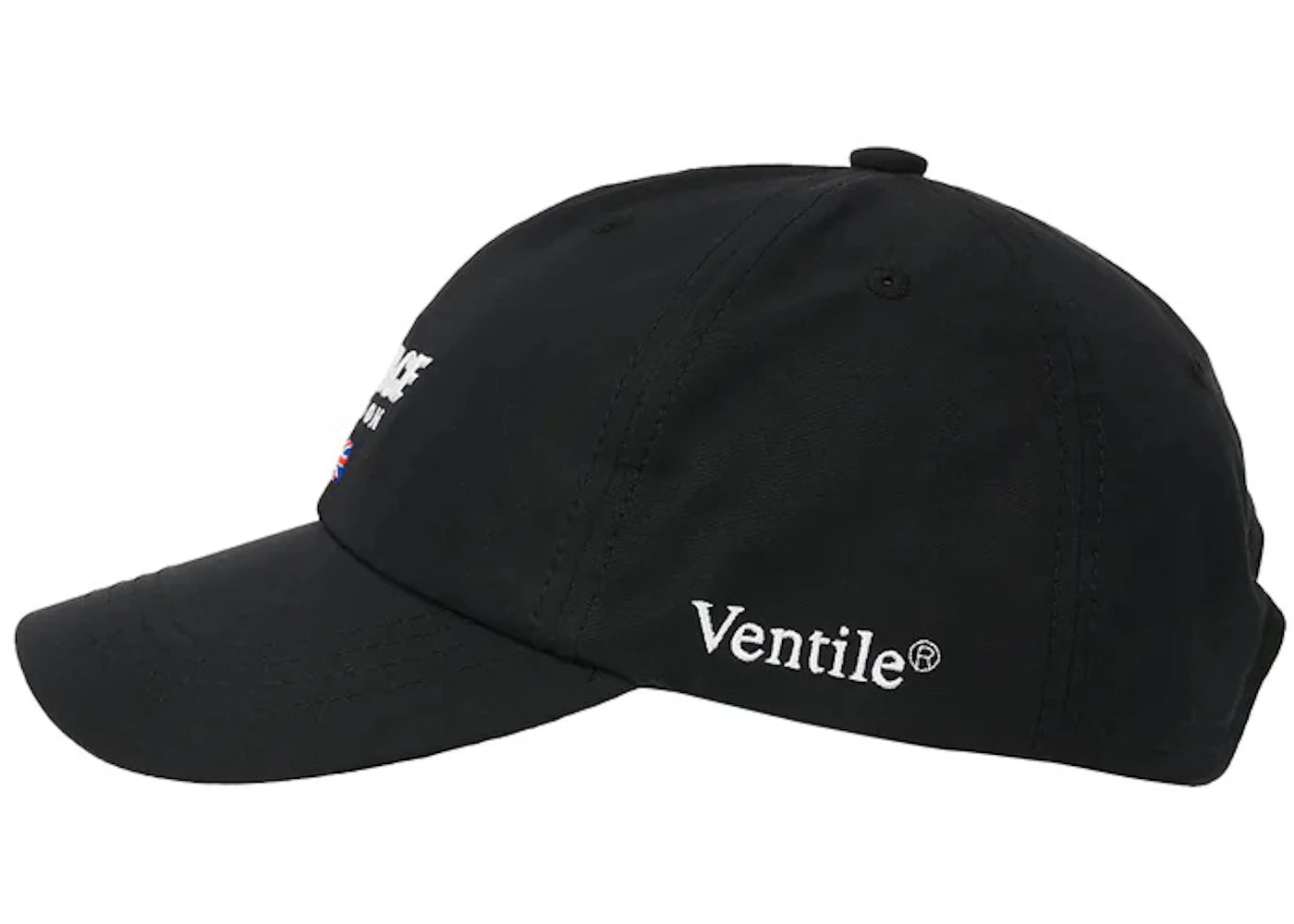 Palace London Ventile 6-Panel Black
