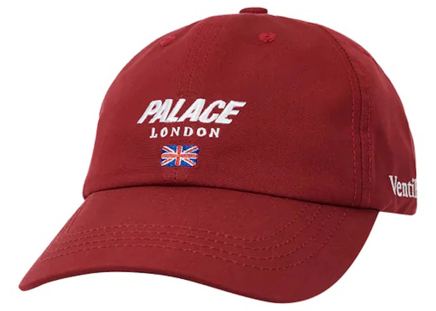 Palace London Ventile 6-Panel Burgundy