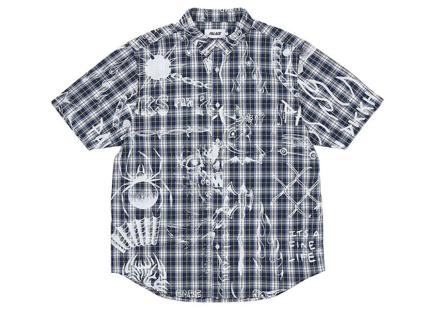 Palace Lotties Shirt Blue Check