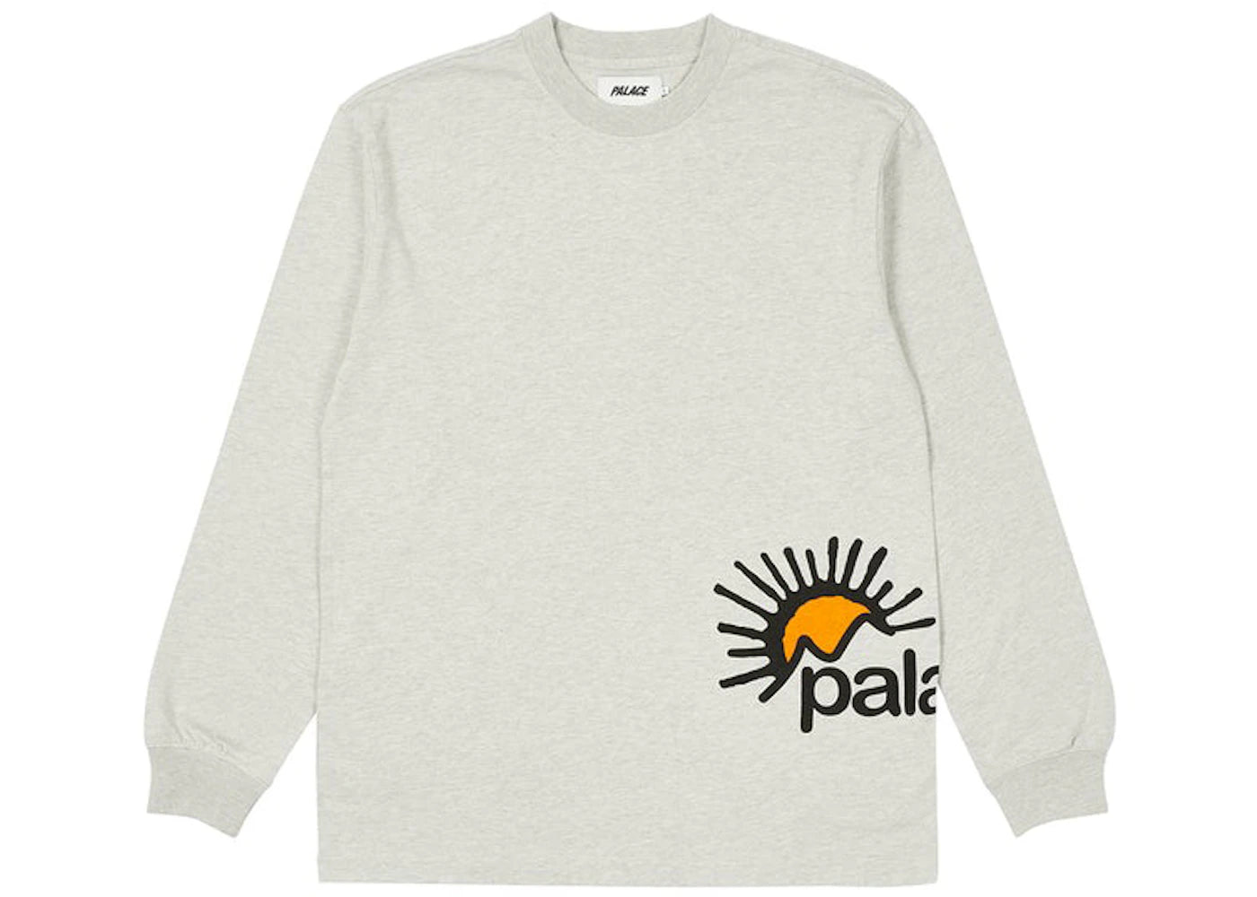 Palace Love Palace Longsleeve Grey Marl