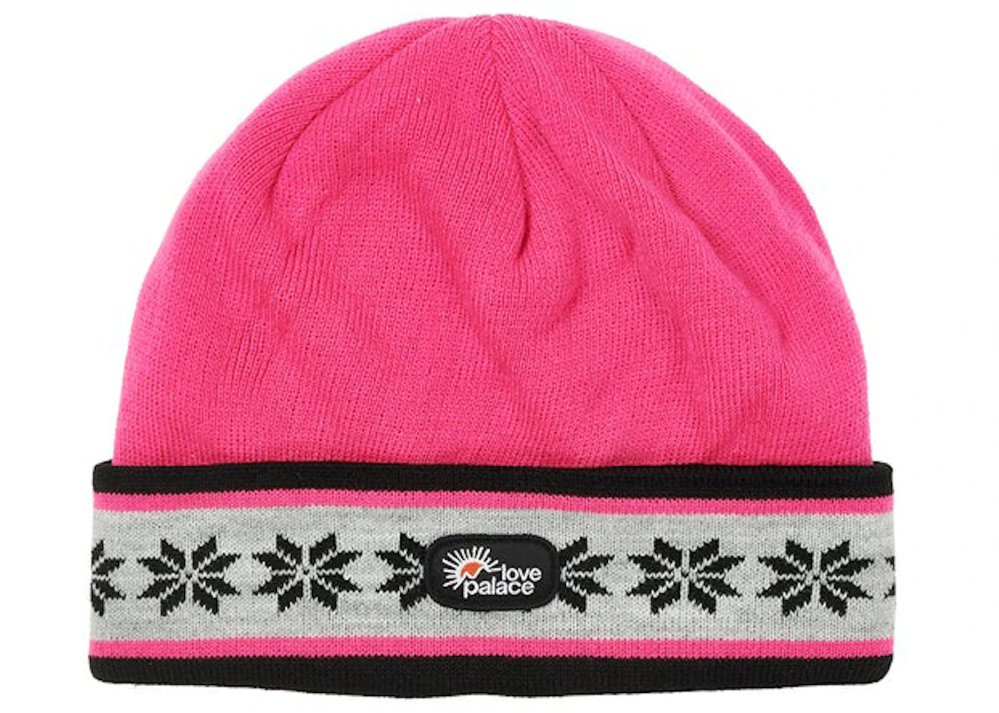 Palace Love Palace Snowflake Beanie Pink