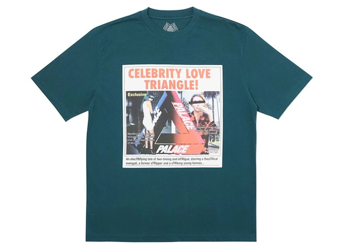 Palace Love Triangle T-shirt Dark Green