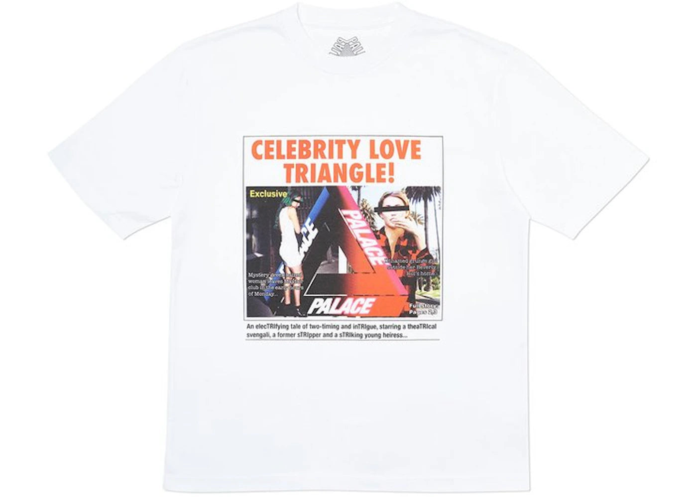 Palace Love Triangle T-shirt White