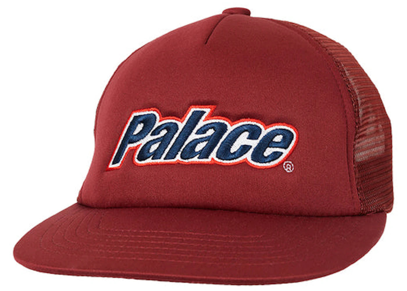 Palace Low Case Trucker Burgundy