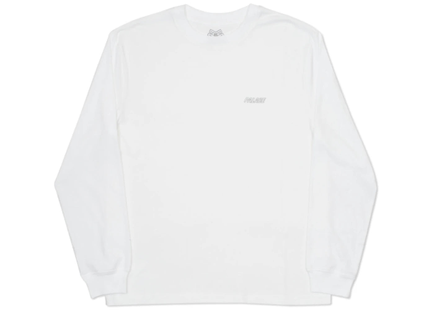 Palace Low Key L/S T-Shirt Summer 2016 White